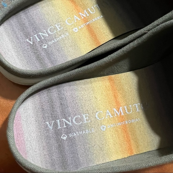 Vince Camuto Celiste Slip on green sneakers washable size 9.5 - Picture 7 of 8